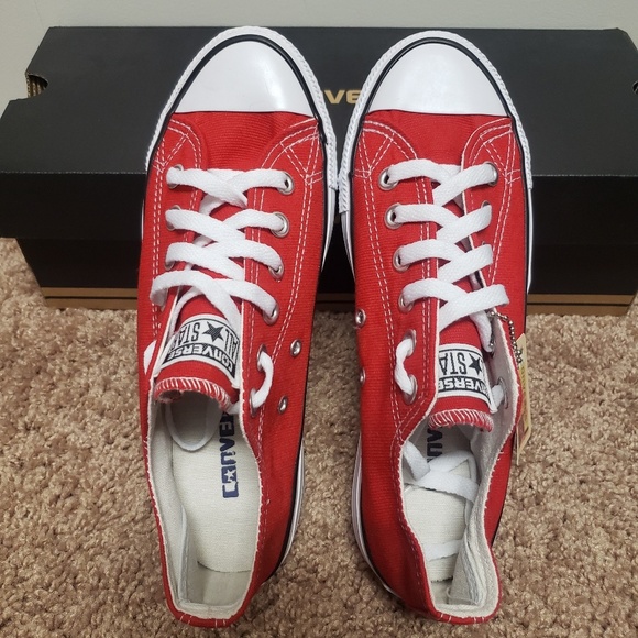 Converse Chuck Taylor All Star Low Top Red - Picture 2 of 3